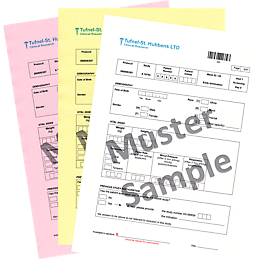 Xerox Premium Digital Carbonless Papier 003R99108, DIN A4 3-fach weiß/gelb/pink