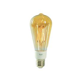 Image of Yeelight - Glühbirne mit LED-Filament - Form: ST64 - E27 - 6 W - Warmweiß - 2000 K - Goldgelb