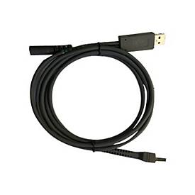 USB-Kabel - 4-poliger Mini-USB Typ A (M) bis RJ-45 (M) - 5 V - 2.13 m - für Zebra DS2278