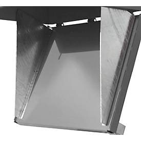 Zentrierwand, für Klappbodenbehälter FB 1000 + 1500 + 2000, verzinkt