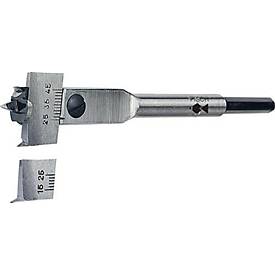 Zentrumbohrer Type 0500 Bohr-Ø 15-45mm L.130mm Schaft 6-kant FISCH-TOOLS