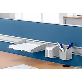 Zettelbox für Tisch-Trennwände