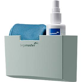 Zubehörhalter Legamaster, für Glasboards, Kunststoff, sage green