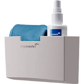 Zubehörhalter Legamaster, für Glasboards, Kunststoff, warm grey