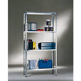 Zusätzliche Böden, für Steckregale, B 600 x T 350 mm, verzinkt