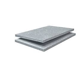 Zusätzliche Böden, für Steckregale, B 800 x T 500 mm, verzinkt