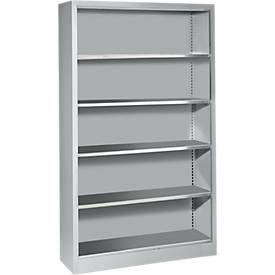 Zusatzböden SSI Schäfer, für Materialschränke ohne Mitteltrennwand & mit T 400 mm, B 1200 x T 400 mm, verzinkter Stahl, silber