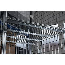 Zwischenboden für Schäfer Shop Select Rollboxen ADB BASICline, 700 x 705 mm, bis 150 kg, galvanisch blau verzinkt