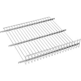 Zwischenboden mit 100 mm Aufkantung für Stahlrollbehälter 600 x 600 mm