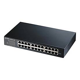 Zyxel GS1900 Series GS1900-24E - Switch - Smart - 24 x 10/100/1000 - an Rack montierbar, wandmontierbar - für USG Flex 1