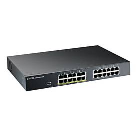 Zyxel GS1915 Series GS1915-24EP - Switch - kompatibel mit NebulaFLEX - Smart - 24 x 10/100/1000 (12 PoE) - Desktop, wand