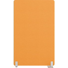  Cloison acoustique Wall avec pied, épaisseur 30 mm, L 800 x H 1400 mm, jaune