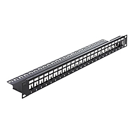 "Delock Keystone Patch Panel - Patch Panel - 1U - 19"""