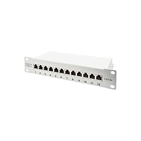 "DIGITUS DN-91612S-EA-G - Patch Panel - 1U - 10"""