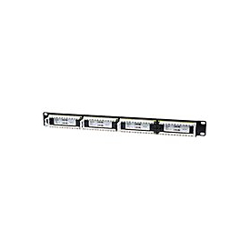 "Intellinet 24-Port Cat6 Patchpanel, UTP, 1 HE - Patch Panel - 1U - 19"""