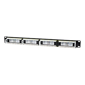 "Intellinet 24-Port Cat6 Patchpanel, UTP, 1 HE - Patch Panel - 1U - 19"""