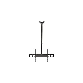 "Manhattan TV & Monitor Mount, Ceiling, 1 screen, Screen Sizes: 37-75"", Height: 105-156 cm, Black, VESA 200x200 to 800x400mm, Max 50kg, LFD, Lifetime Warranty - Klammer - für Flachbildschirm"