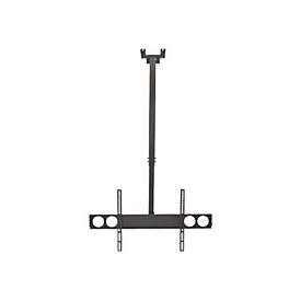 "Manhattan TV & Monitor Mount, Ceiling, 1 screen, Screen Sizes: 37-75"", Height: 105-156 cm, Black, VESA 200x200 to 800x400mm, Max 50kg, LFD, Lifetime Warranty - Klammer - für Flachbildschirm"