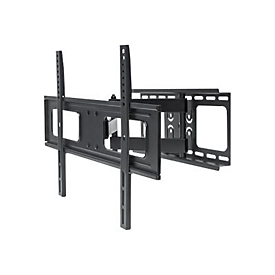 "Manhattan TV & Monitor Mount, Wall, Full Motion, 1 screen, Screen Sizes: 37-65"", Black, VESA 200x200 to 600x400, Max 50kg, LFD, Tilt & Swivel with 3 Pivots, Lifetime Warranty - Klammer - für LCD TV - Schwarz"
