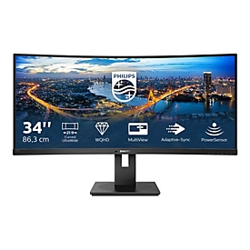 "Philips B Line 345B1C - LED-Monitor - gebogen - 86.36 cm (34"")"