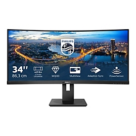 "Philips B Line 345B1C - LED-Monitor - gebogen - 86.36 cm (34"")"