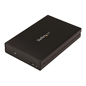 "StarTech.com Boîtier USB 3.1 (10 Gb/s) pour disque dur / SSD SATA de 2,5"" - USB-A USB-C - Pour disques de 5 à 15 mm en hauteur - boitier externe - SATA 6Gb/s - USB 3.1 (Gen 2)"