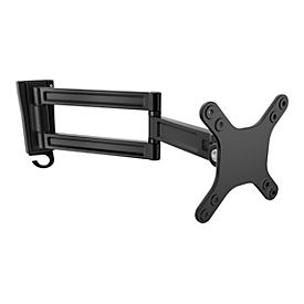 "StarTech.com Monitorarm für Wandmontage - Zwei Gelenke - Für VESA Monitore / Flachbildfernseher bis zu 27"" (15Kg) - Monitor Wandhalterung - Befestigungskit - einstellbarer Arm - für LCD-Display - Schwarz"