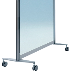 2 mobile foot extensions, 4 castors