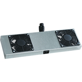 2-voudig actieve ventilatoren voor NT-box, voor verticale ventilatie, 2 ventilatoren, 230 VAC