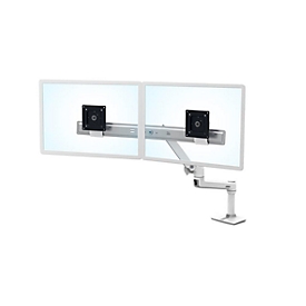 2-way monitor mount Ergotron LX Desk Dual, up to 25 inch, table mounting, height adjustable