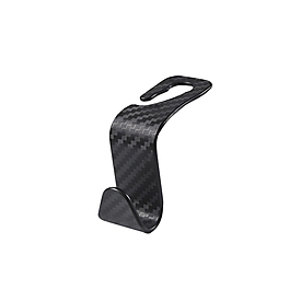 2GO Haken für KFZ-Kopfstütze 2er Set Carbon Optik