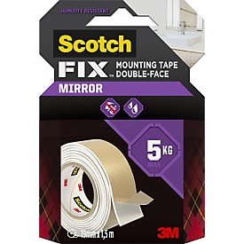 3M Fix Mirror doppelseitiges Klebeband 19.0 mm x 1.5 m 1 Rolle