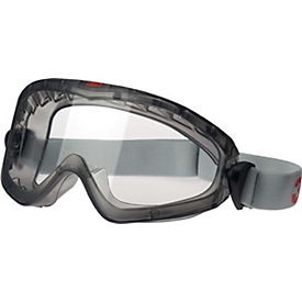 3M Full-vision veiligheidsbril 2890SA, EN 166/170, helder acetaatglas, gasdicht, anticondens
