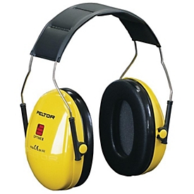3M Gehoorbescherming OPTIME I, SNR 27 dB, EN 352-1, gevoerde hoofdband, geel