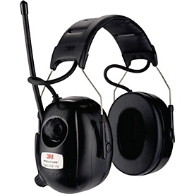 3M-gehoorbeschermingsradio PELTOR™, EN 352-1, SNR 31 dB, DAB+ FM, spraakgestuurd menu, 367 g