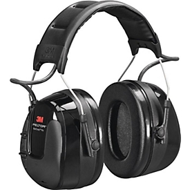 3M PELTOR WorkTunes Pro gehoorbescherming, FM-radio, SNR 32 dB, EN 352-1, zwart, 351 g