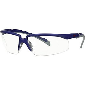 3M Schutzbrille S2001AF-BLU-EU, EN 166, EN 170, kratzfest, beschlagfrei, verstellbare Bügel