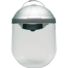 3M serre-tête Tuffmaster H8, avec visière en polycarbonate clair, cliquet de précision réglable