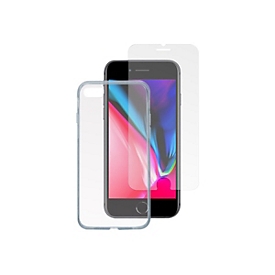 4smarts 360° Starter Set - Schutzhülle hintere Abdeckung für Mobiltelefon - Thermoplastisches Polyurethan (TPU)
