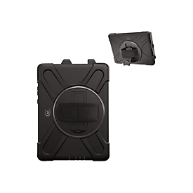 4smarts GRIP - Hintere Abdeckung für Tablet - Polycarbonat, Thermoplastisches Polyurethan (TPU)