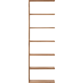 Aanbouwelement Pombal, voor open kast Pombal, breedte 710 mm, notenboom
