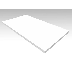 Abdeckplatte SOLUS PLAY, f. Anstellcontainer SOLUS PLAY, B 800 x T 500 mm, weiß