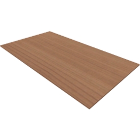 Abdeckplatte SOLUS PLAY, f. Container m. Auszug SOLUS PLAY, B 800 x T 400 mm, Kirsche Romana