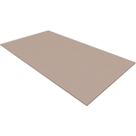 Abdeckplatte SOLUS PLAY, f. Multicontainer SOLUS PLAY, B 1350 x T 523 mm, Stone grey
