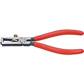 Abisolierzange L.160mm pol.Ku.-Überzug m.Öffnungsf.KNIPEX