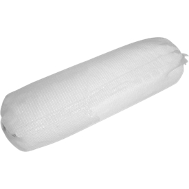 Absorbent pad, highly oil-binding, round, ø 130 x W 600 mm, for 78 l, 10 pcs., white