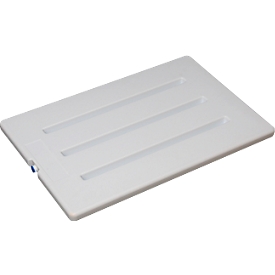 Accumulateur de froid COOLERBOX®, pour boîtes isothermes Kängabox®, jusqu'à -12°C, L 600 x l 400 x H 28 mm, blanc