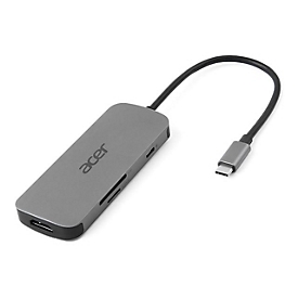 Acer 7-In-1 Type-C Dongle - Dockingstation - USB-C - HDMI