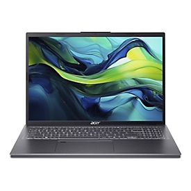 Acer Aspire 16 A16-51GM - Intel Core 5 120U / 1.4 GHz - Win 11 Home - GF RTX 2050 - 16 GB RAM - 512 GB SSD - 40.6 cm (16")