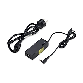 Acer - Netzteil - 45 Watt - Europäische Union - Schwarz - für Chromebook Spin 13; TravelMate P2410, P2510, P614, TMP614; TravelMate X3; X5